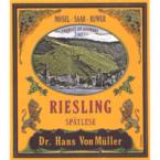 Dr Hans Von Muller - Riesling Spatlese 2021