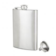 True Fabrications - 8 Oz Stainless Steel Flask